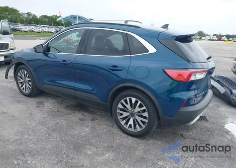 2020 Ford Escape Titanium Hybrid from USA, damaged, VIN 1FMCU0DZ8LUB38646